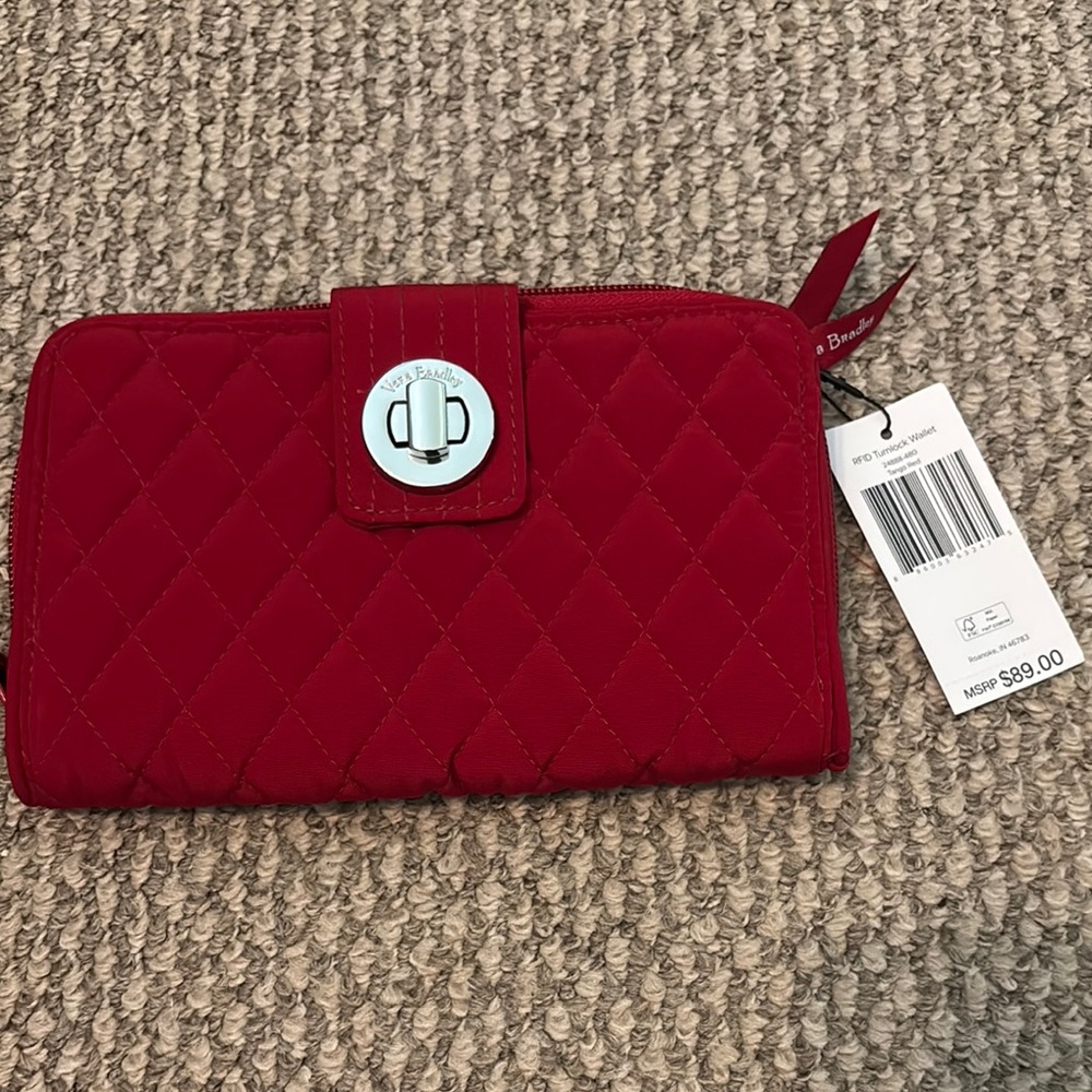 Vera Bradley Red Wallets Collection
